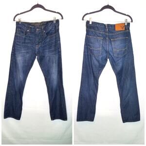 American Eagle Outfitters Casual Streetwear Slim Straight Blue Jeans 28x30